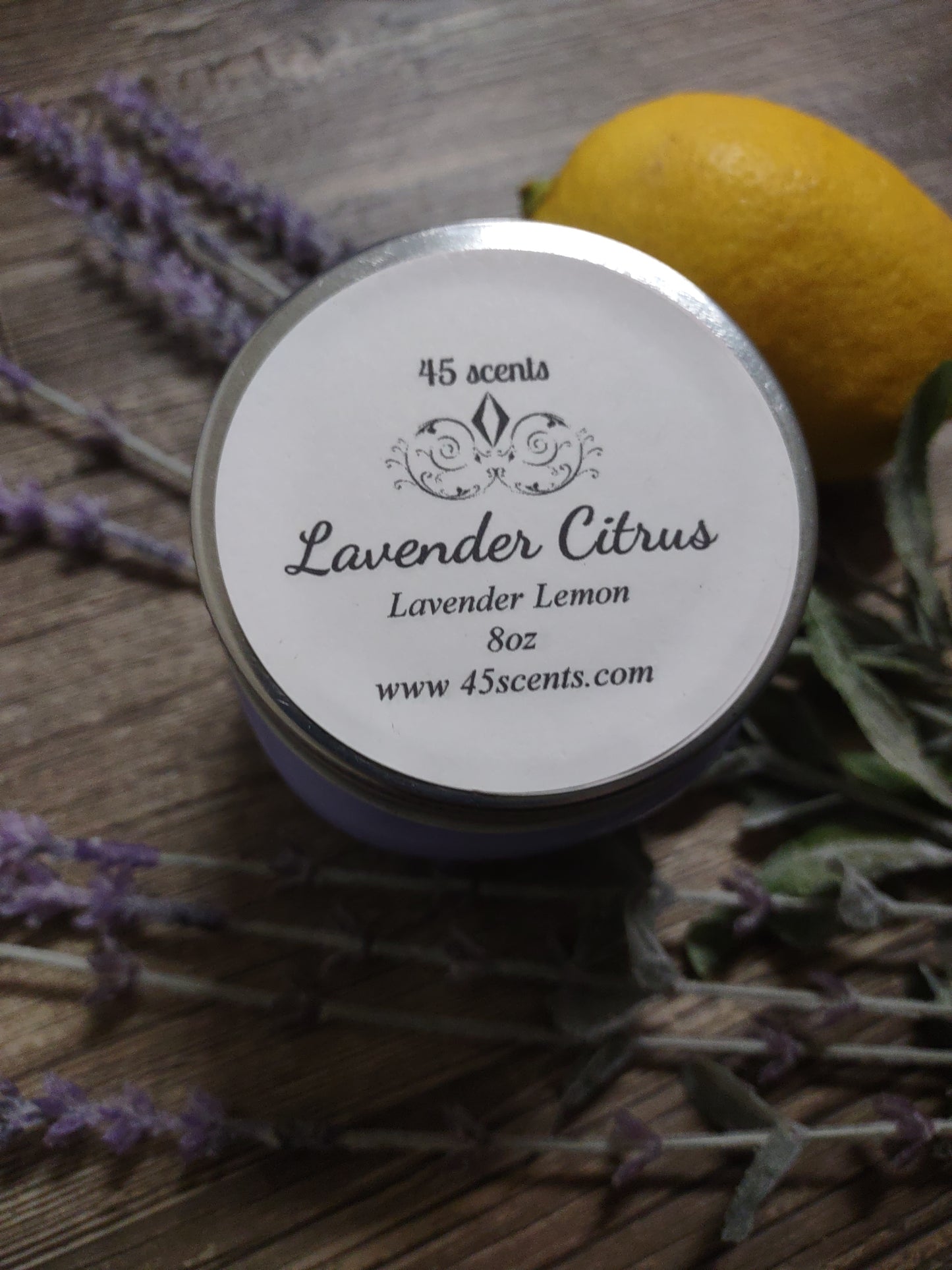 Lavender Citrus candle 8oz